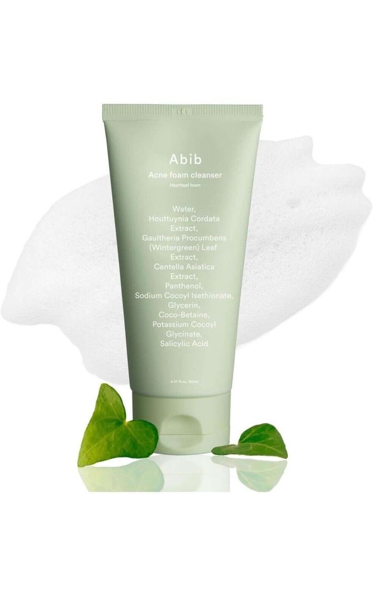 abib acne foam cleanser