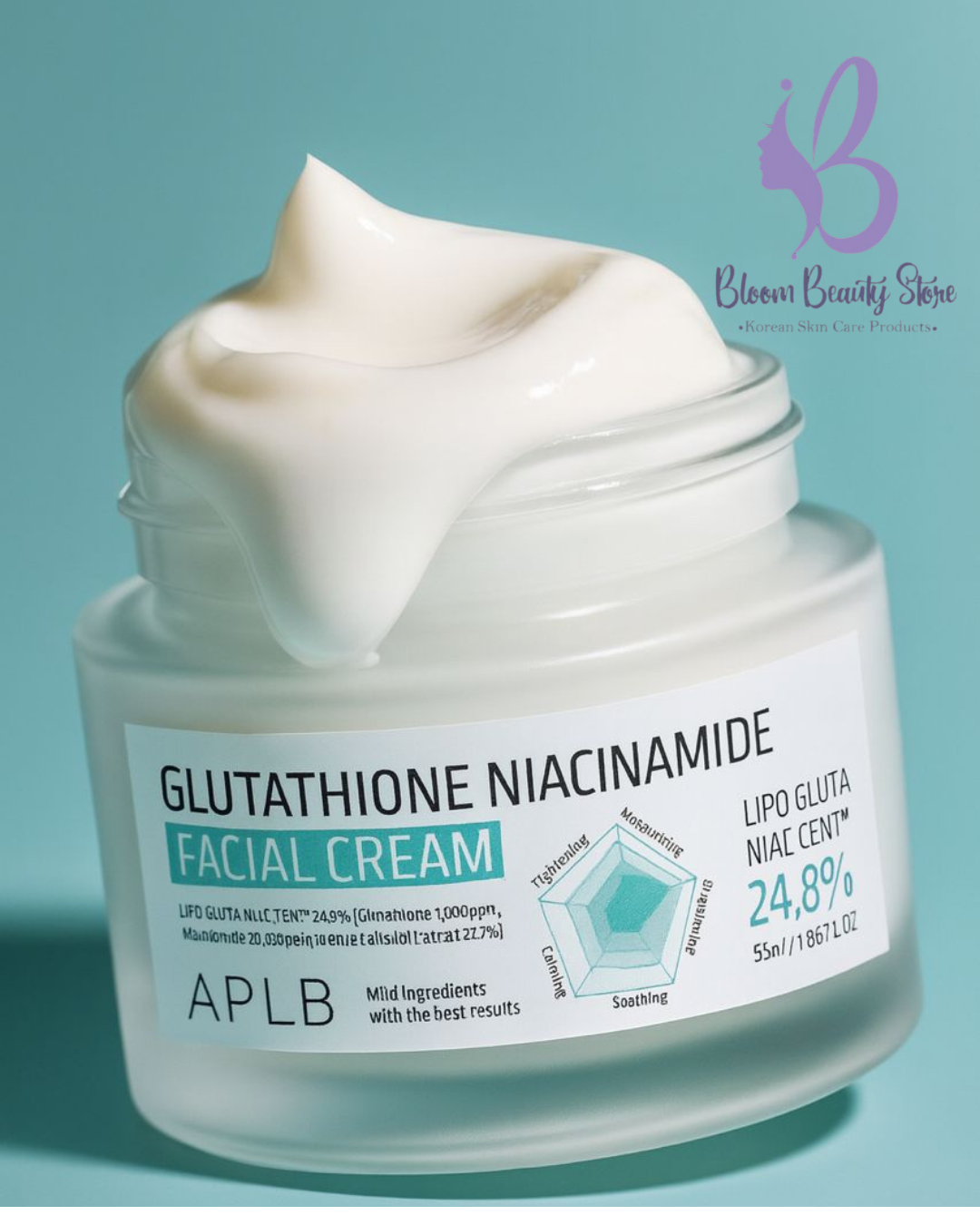 كريم التفتيح جلوتاثيون ونياسيناميد من aplb